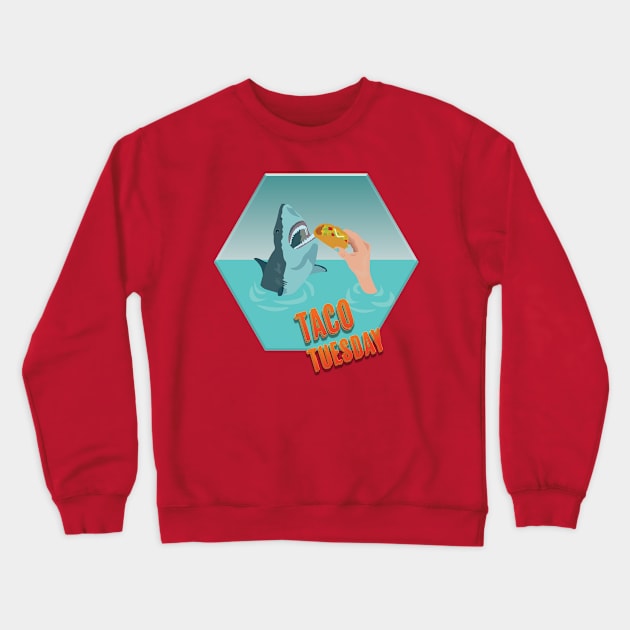 Taco Tuesday Crewneck Sweatshirt by Annabalynne